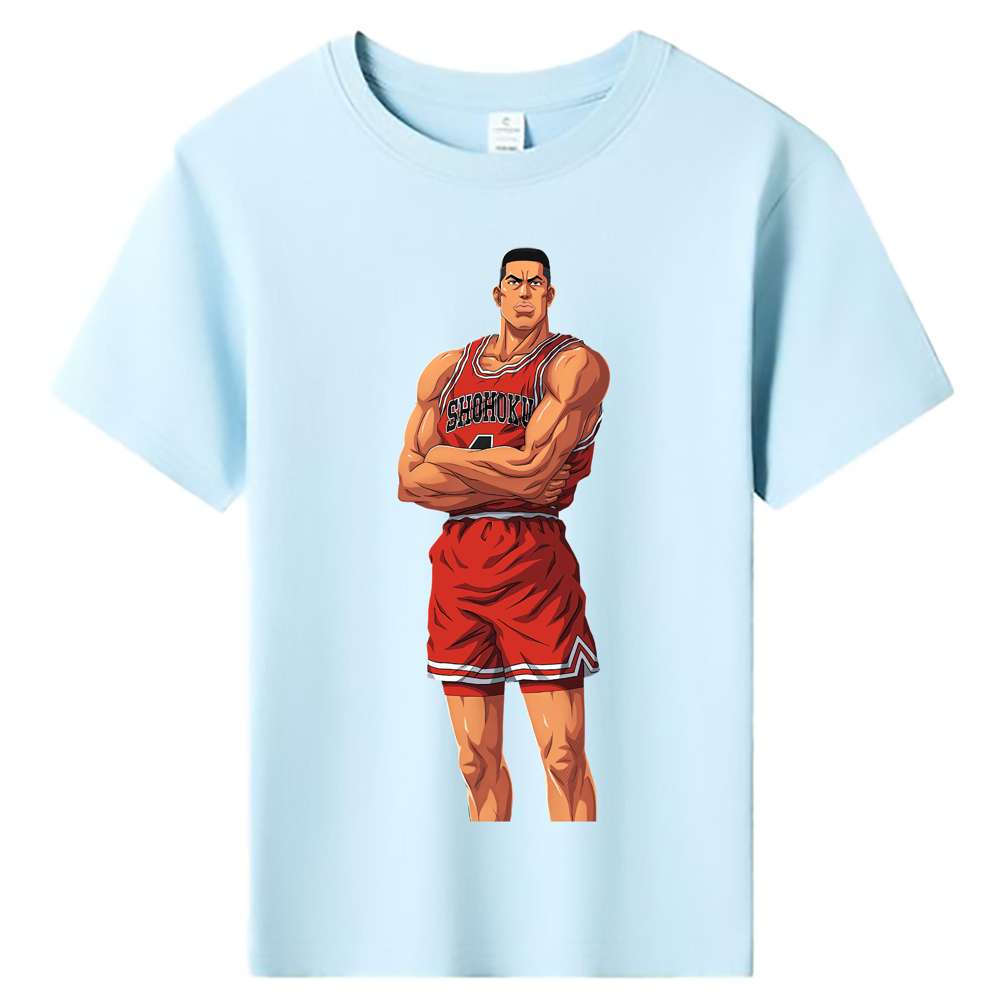 （画像用） SLAM DUNK／スラムダンク 綿100％キッズTシャツ（フロントプリント）